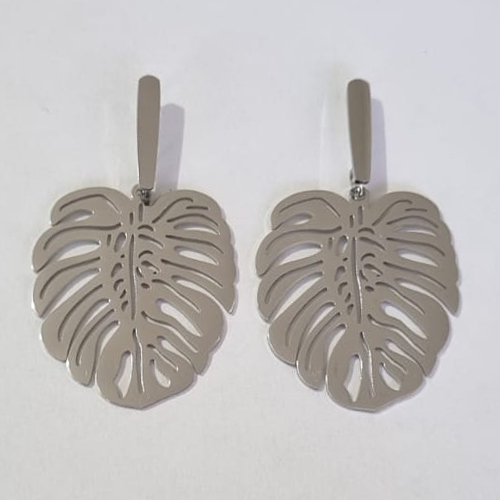 BRINCO EM AÇO INOXIDÁVEL 316L BASE LISA FOLHA 25MM ACBR0000127