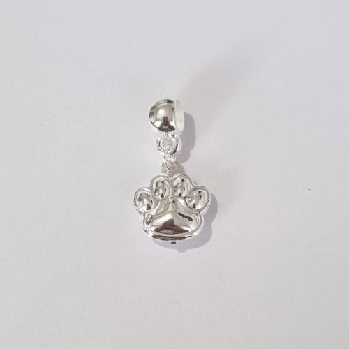 BERLOQUE FOLHEADO A PRATA COM 50 MILÉSIMOS + VERNIZ DIAMOND PATINHA PET 14MM (UNIDADE) PRBQ000104