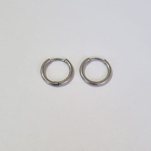 BRINCO EM AÇO INOXIDÁVEL ARGOLA 16MM COM TRAVA ACBR0000135