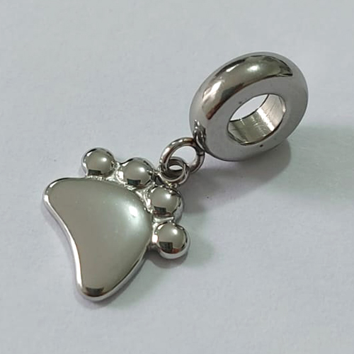 BERLOQUE EM AÇO INOXIDÁVEL 316L PINGENTE PATINHA 8X11MM ACBQ000017