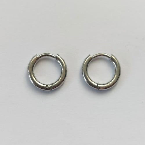 BRINCO EM AÇO INOXIDÁVEL - BRINCO ARGOLA 11MM - COMPOSIÇÃO: AÇO INOXIDÁVEL (AÇO1153) ACBR000196