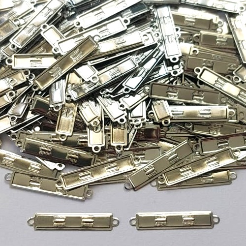 ACESSÓRIOS EM AÇO INOXIDÁVEL - PLAQUINHA DESENHADA 3X20MM - (AÇO1414) ACAC000035