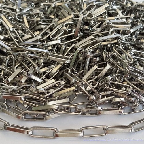 CORRENTE EM AÇO INOXIDÁVEL VENDIDA POR METRO LARGURA 5.6MM - (AÇO22) (AÇO2287) ACCR000196