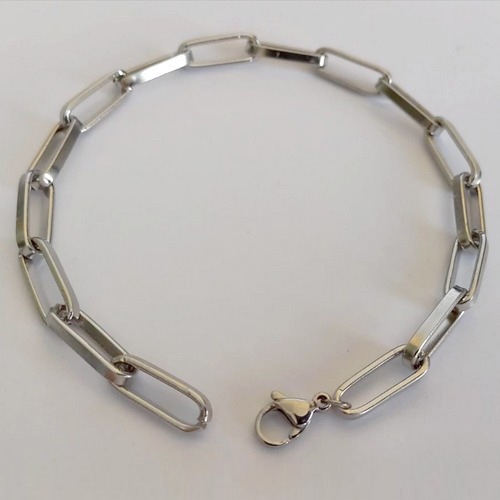 PULSEIRA EM AÇO INOXIDÁVEL - PULSEIRA 21CM COM FECHO LAGOSTA - LARGURA 5.6MM - (AÇO22) ACPS000725