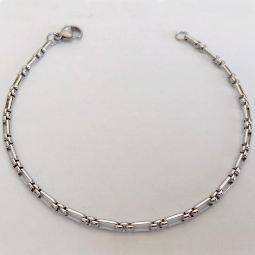 PULSEIRA EM AÇO INOXIDÁVEL - (BCOL058) - PULSEIRA TAMANHO 18CM - FECHO LAGOSTA - COMPOSIÇÃO: AÇO INOXIDÁVEL - ACPS000732