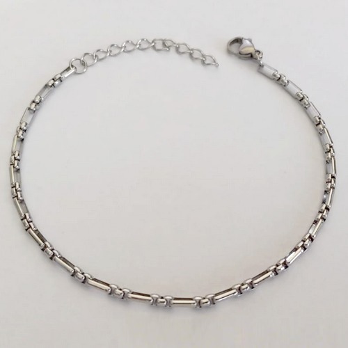 TORNOZELEIRA EM AÇO INOXIDÁVEL - TORNOZELEIRA 25CM + EXTENSOR - COMPOSIÇÃO: AÇO INOXIDÁVEL (BCOL058) ACTO000009