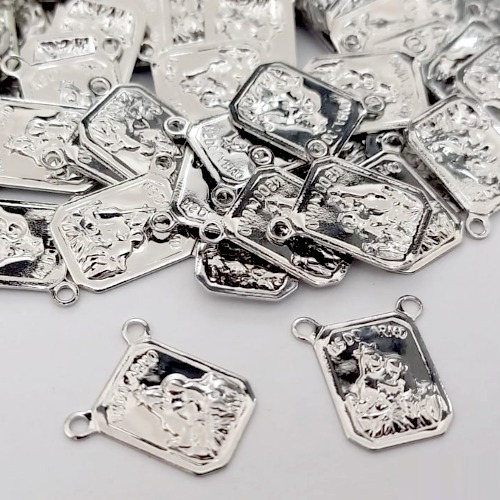 ACESSÓRIO EM AÇO INOXIDÁVEL - ACESSÓRIO PARA ESCAPULÁRIO NOSSA SENHORA DO CARMO 12X9MM - (AÇO0321) ACAC000051