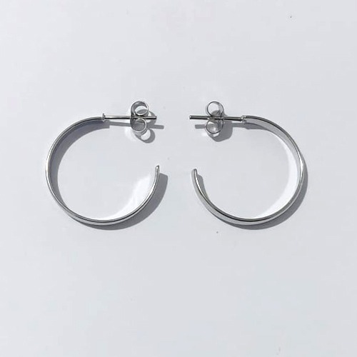 BRINCO EM AÇO INOXIDÁVEL - BRINCO ARGOLA 3X22MM (ARGI0360) - COMPOSIÇÃO: AÇO INOXIDÁVEL - (AÇO2237)- ACBR000506