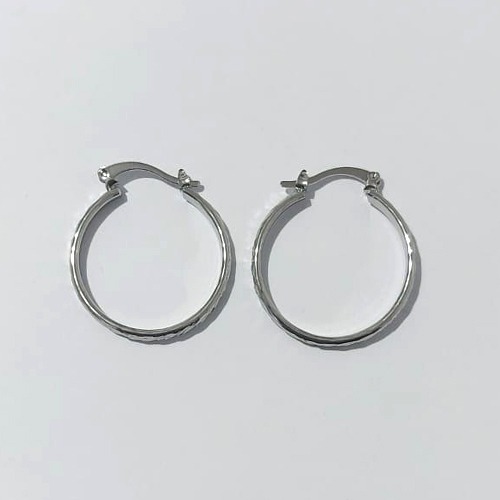 BRINCO EM AÇO INOXIDÁVEL - BRINCO ARGOLA 2X24MM (ARGI0187) - COMPOSIÇÃO: AÇO INOXIDÁVEL - (AÇO2241) - ACBR000502