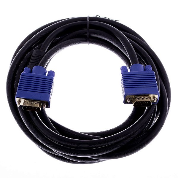 Cabo VGA (DB-15 macho) com 5 metros