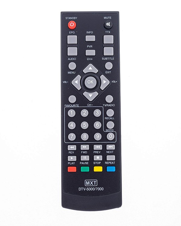 Controle Remoto Para Conversor Digital Aquarius CO1321