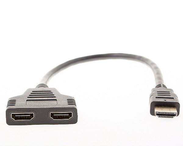Cabo Splitter HDMI 2 saídas