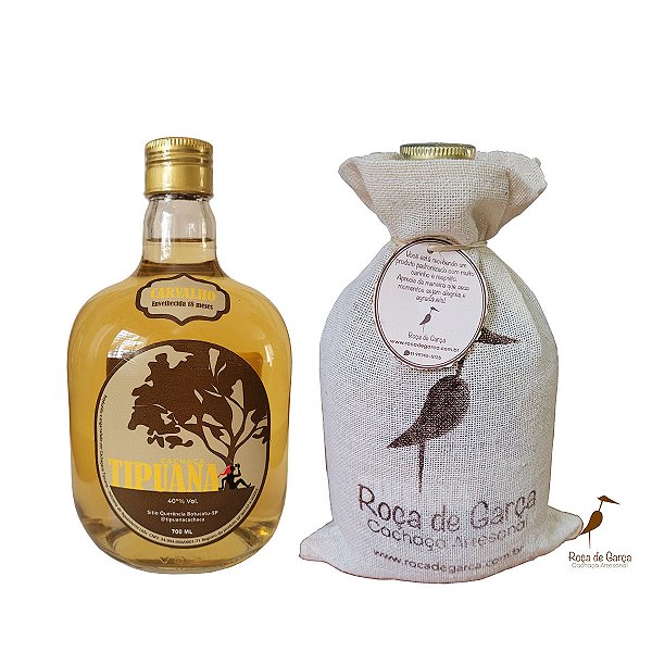 Cachaça Alambique Tipuana Envelhecida 18 Meses em Tonéis de Carvalho 700ml (000737502020