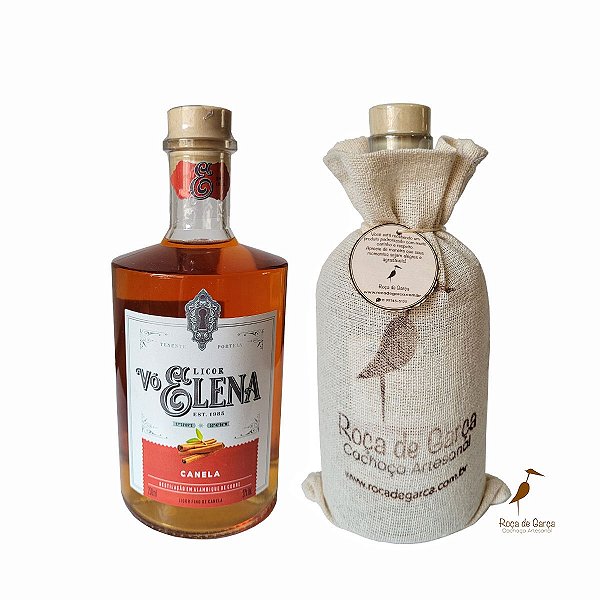 Licor Fino de Canela Natural Vó Elena 750ml