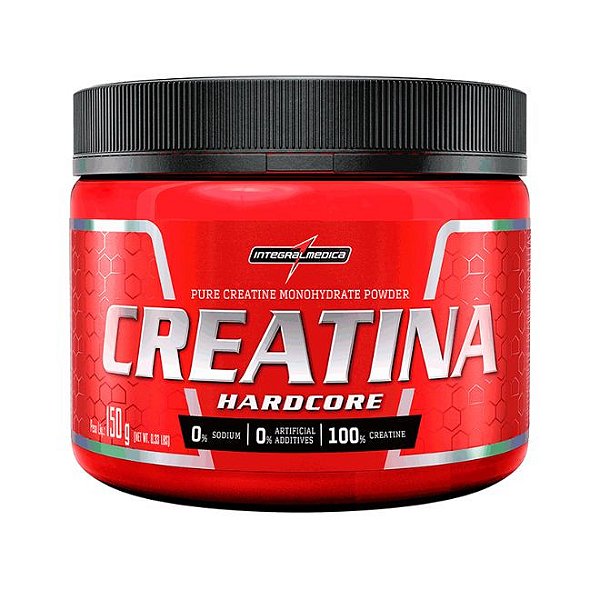 Creatina Hardcore 150g 100% Pure - Integralmedica