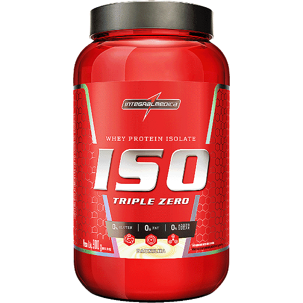 Iso Triple Zero Whey Protein Isolado 900g