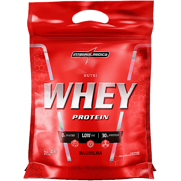 Nutri Whey Protein 1.8Kg Hipercalórico - Integralmedica
