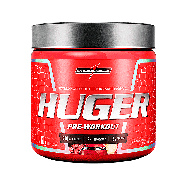 Huger - Pré-Workout - Pré-Treino 160g - Integralmedica