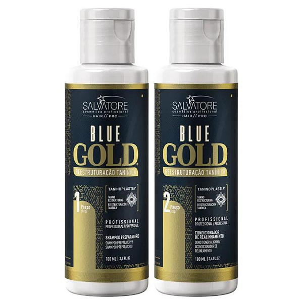 KIT BLUE GOLD PASSO 1 E 2 SALVATORE - 100 ML