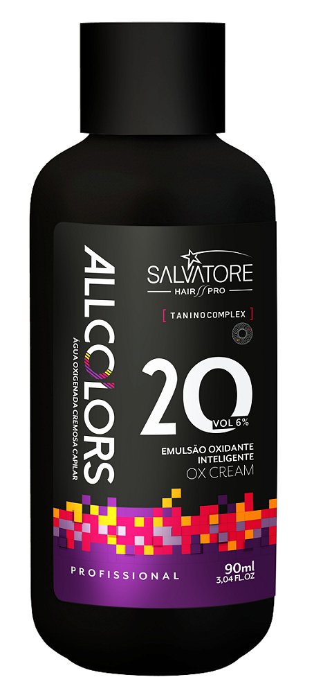 OX ALL COLORS CREAM SALVATORE 20 VOL- 90ML
