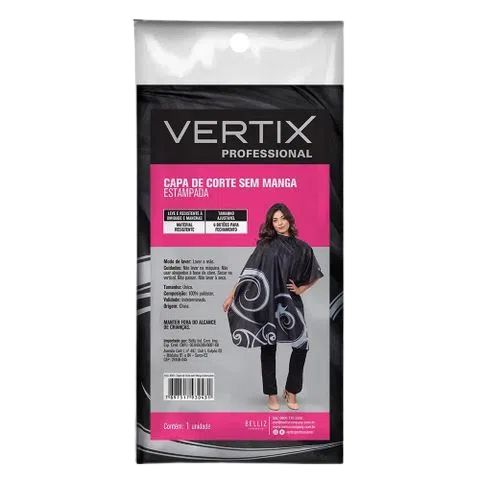 CAPA DE CORTE SEM MANGA ESTAMPADA VERTIX