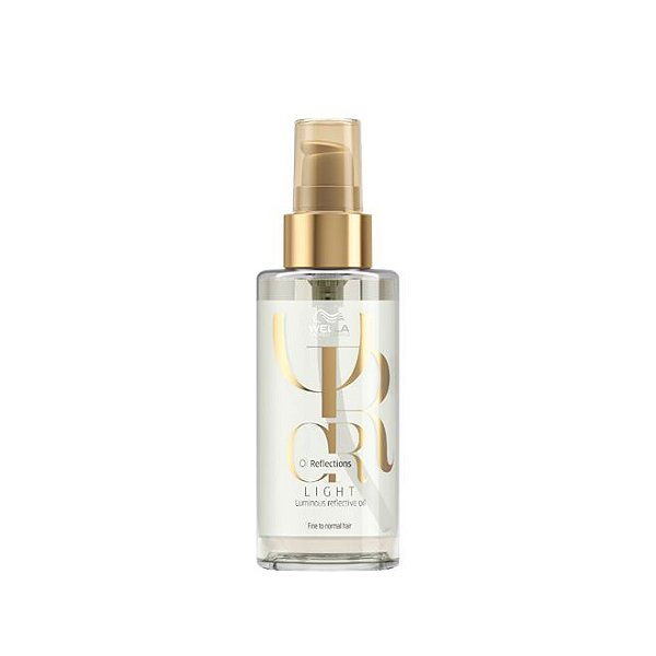 ÓLEO CAPILAR OIL REFLECTIONS LIGHT WELLA PROFESSIONALS - 100ml