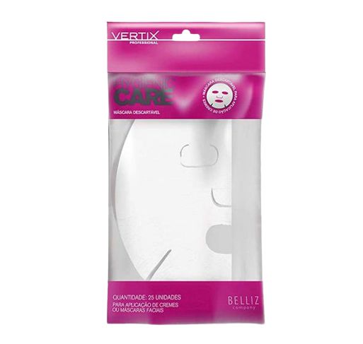 MASCARA FACIAL DESCARTAVEL VERTIX 25PCS