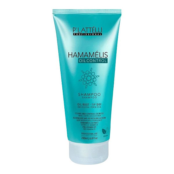 SHAMPOO HAMAMELIS 200ML - PLATTELLI PROFISSIONAL