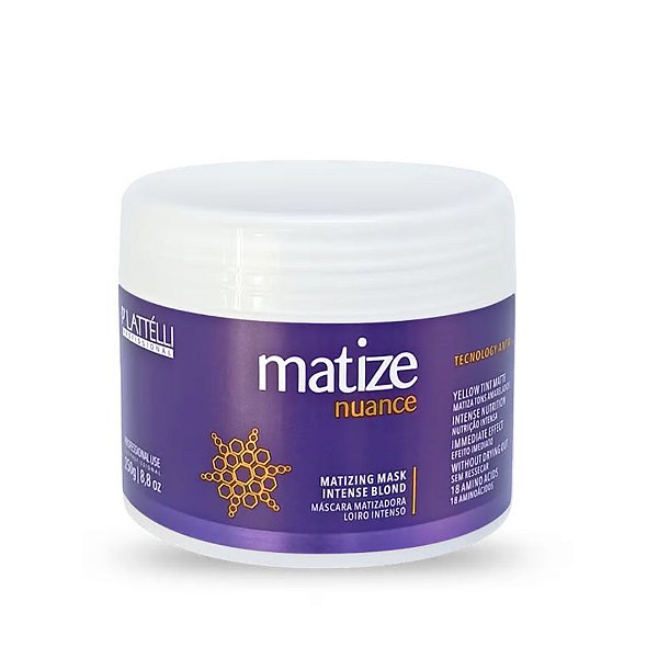 MASCARA MATIZE NUANCE 250G - PLATTELLI PROFISSIONAL