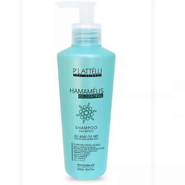 SHAMPOO HAMAMELIS 900 ML - PLATTELLI PROFISSIONAL