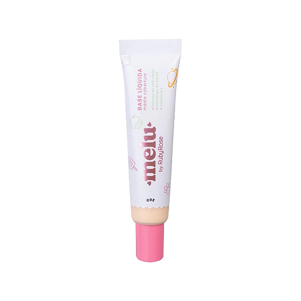 BASE LIQUIDA MELU RUBYROSE