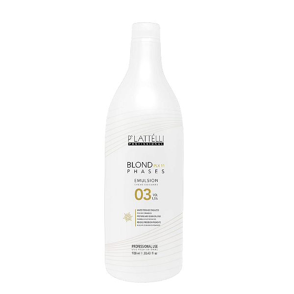 OXIDANTE 10  VOLUMES. 900 ML  - PLATTELLI PROFISSIONAL