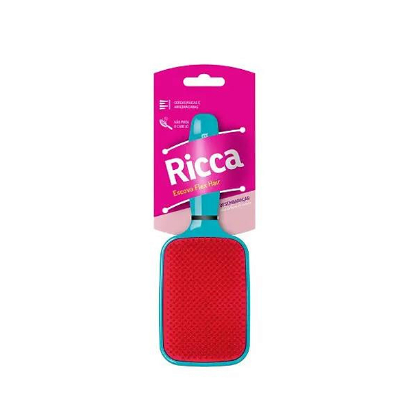 ESCOVA RICCA RAQUETE FLEX BLUE