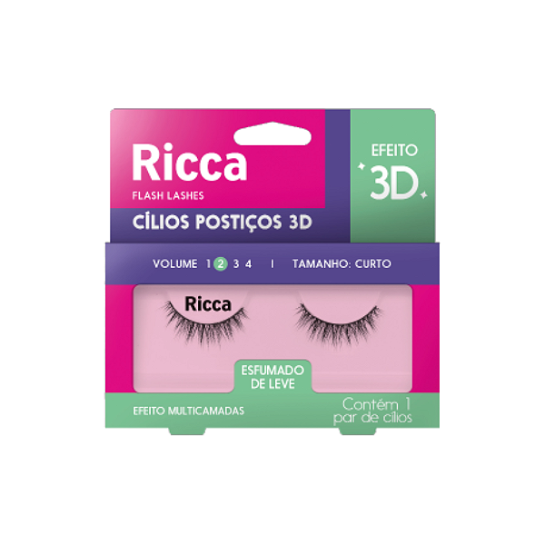 CILIOS 3D RICCA VOLUME 02 CURTO - 402