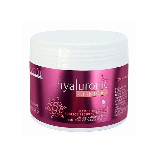 MASCARA HYALURONIC CLINICAL 500G PLATTELLI PROFISSIONAL