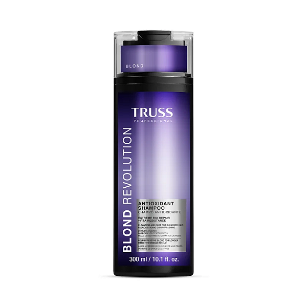 TRUSS - SHAMPOO ANTIOXIDANTE BLOND REVOLUTION - 300ML