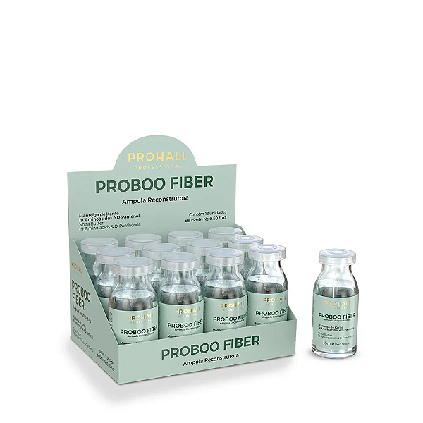 PROHALL - AMPOLA PROBOO FIBER RECONSTRUTORA 15ML