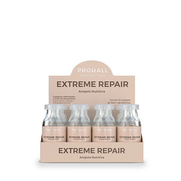PROHALL - AMPOLA EXTREME REPAIR NUTRITIVA  15ML