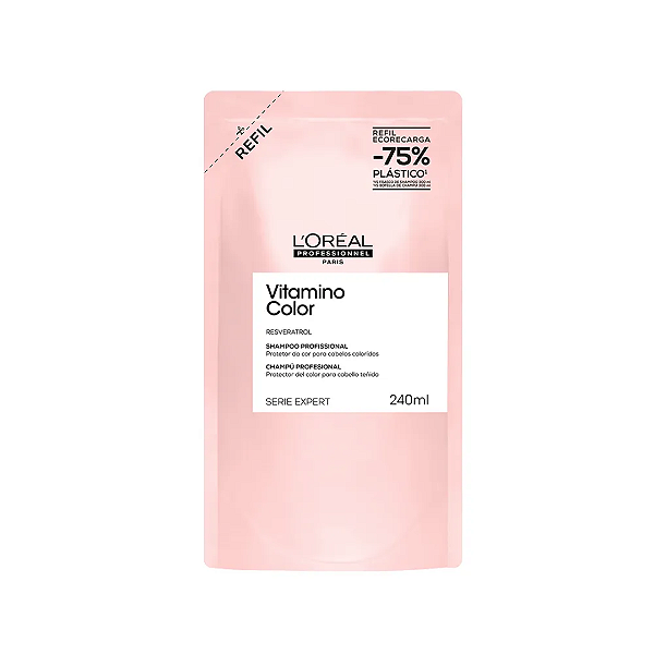 L'ORÉAL VITAMINO COLOR SHAMPOO 240ML REFIL