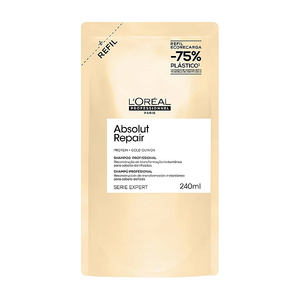 L'ORÉAL ABSOLUTE REPAIR SHAMPOO 240ML REFIL