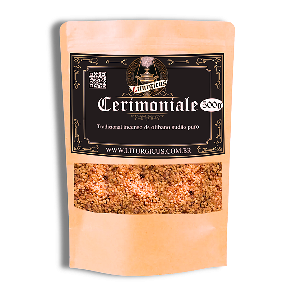 Incenso Liturgicus Cerimoniale - Embalagem Econômica 500g - Puro Olíbano