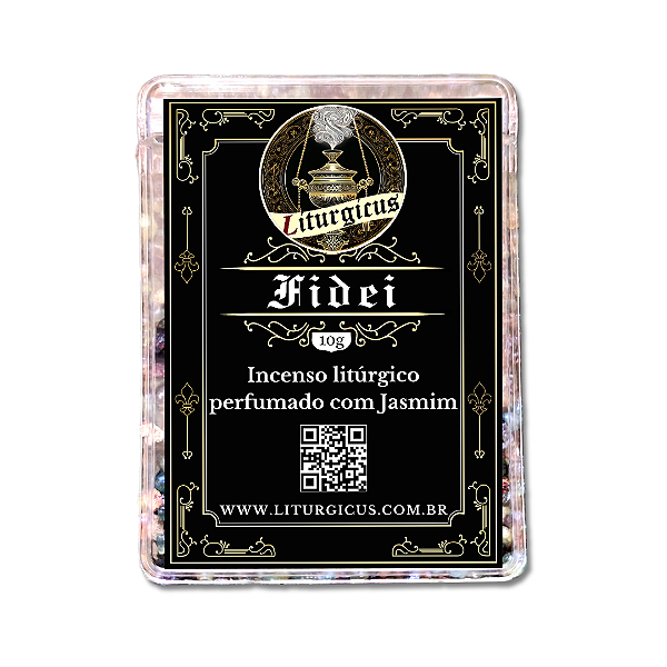 Incenso Liturgicus perfumado Fidei - 10g