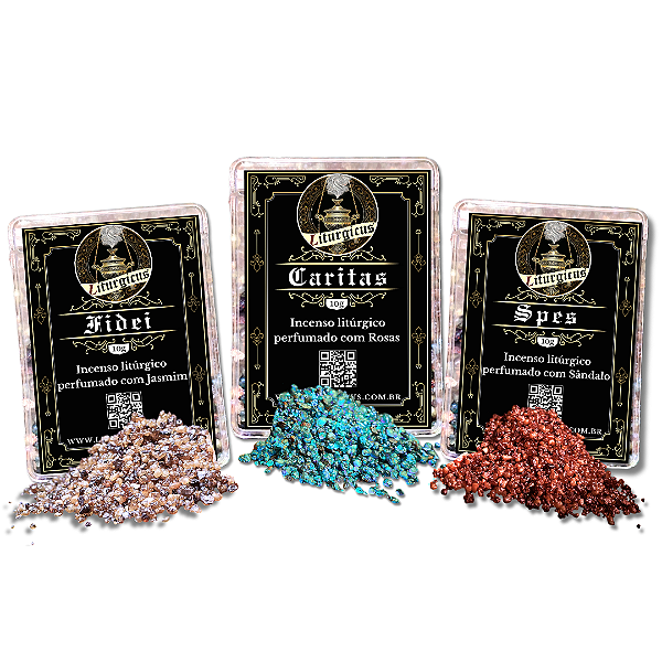Kit promocional Virtudes - Incensos de 10g