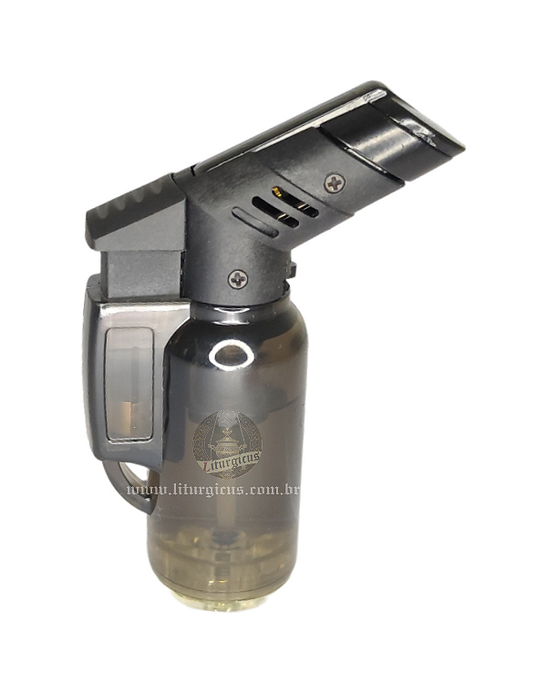 Isqueiro Mini Maçarico a gás Recarregável