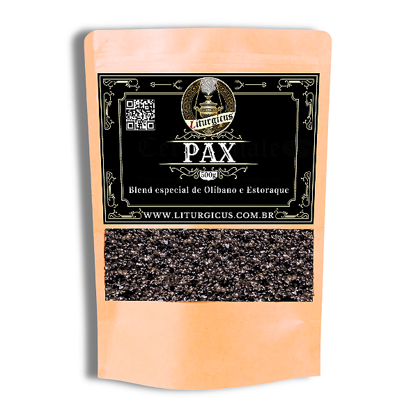 Incenso Liturgicus PAX - Embalagem econômica 500g - especial blend