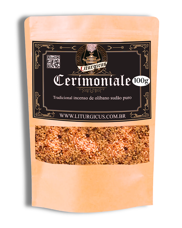 Incenso Liturgicus Cerimoniale - Olíbano puro 100g Econômico