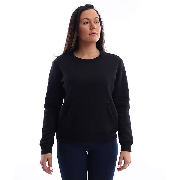 Jaqueta Moletom Empresarial sem Capuz