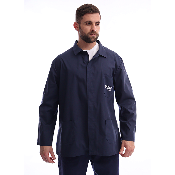 Jaleco Industrial Manga Longa