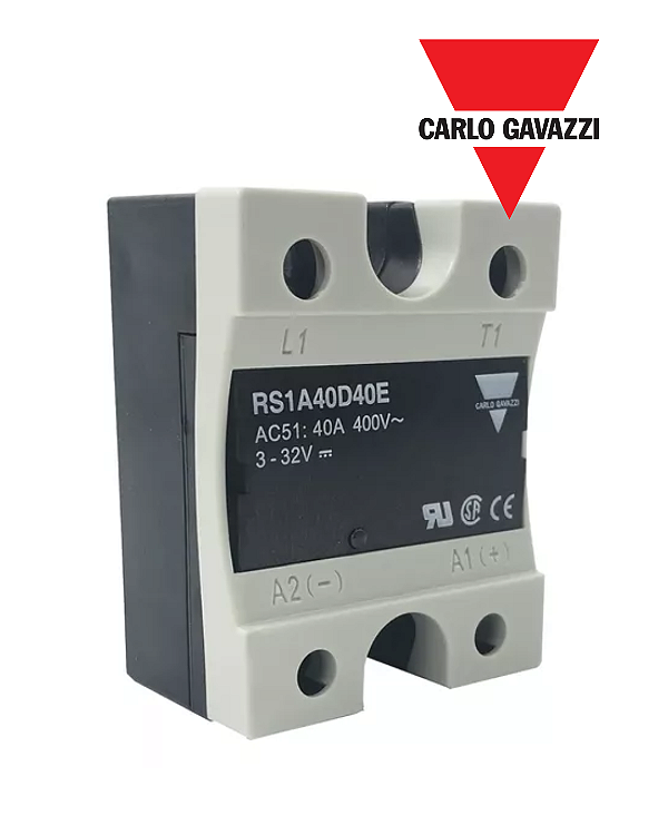 Relé de estado sólido 40A 400V - RS1A40D40E