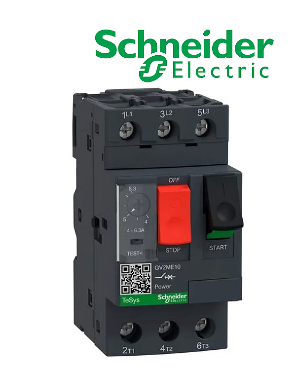 Disjuntor motor tripolar- GV2ME10